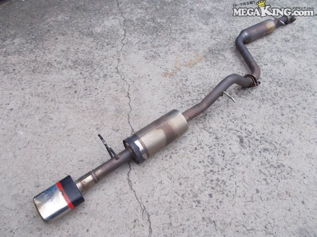 【中古】★激安!★13年2月 1JAGZ ボーラ ZEROMID オールステン マフラー リアピース センターパイプ セット シングル出し / N6-443