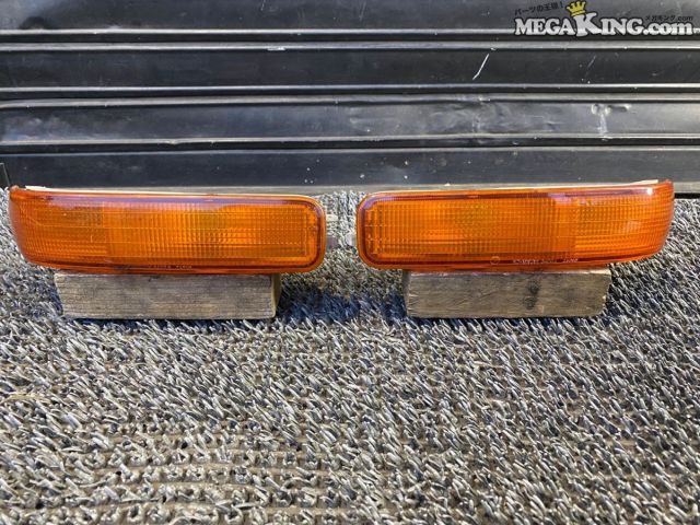 【中古】KK3 ヴィヴィオ NA 後期 純正 ノーマル ウインカーレンズ ウインカーランプ 左右 ICHIKOH 3400 / 2T5-722