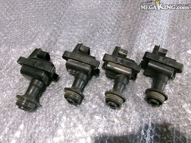 【中古】BNR32 スカイライン GT-R GTR 純正 ノーマル イグニッションコイル 4個 RB26DETT 22433 60U01 22433 60U02 / 2S3-965