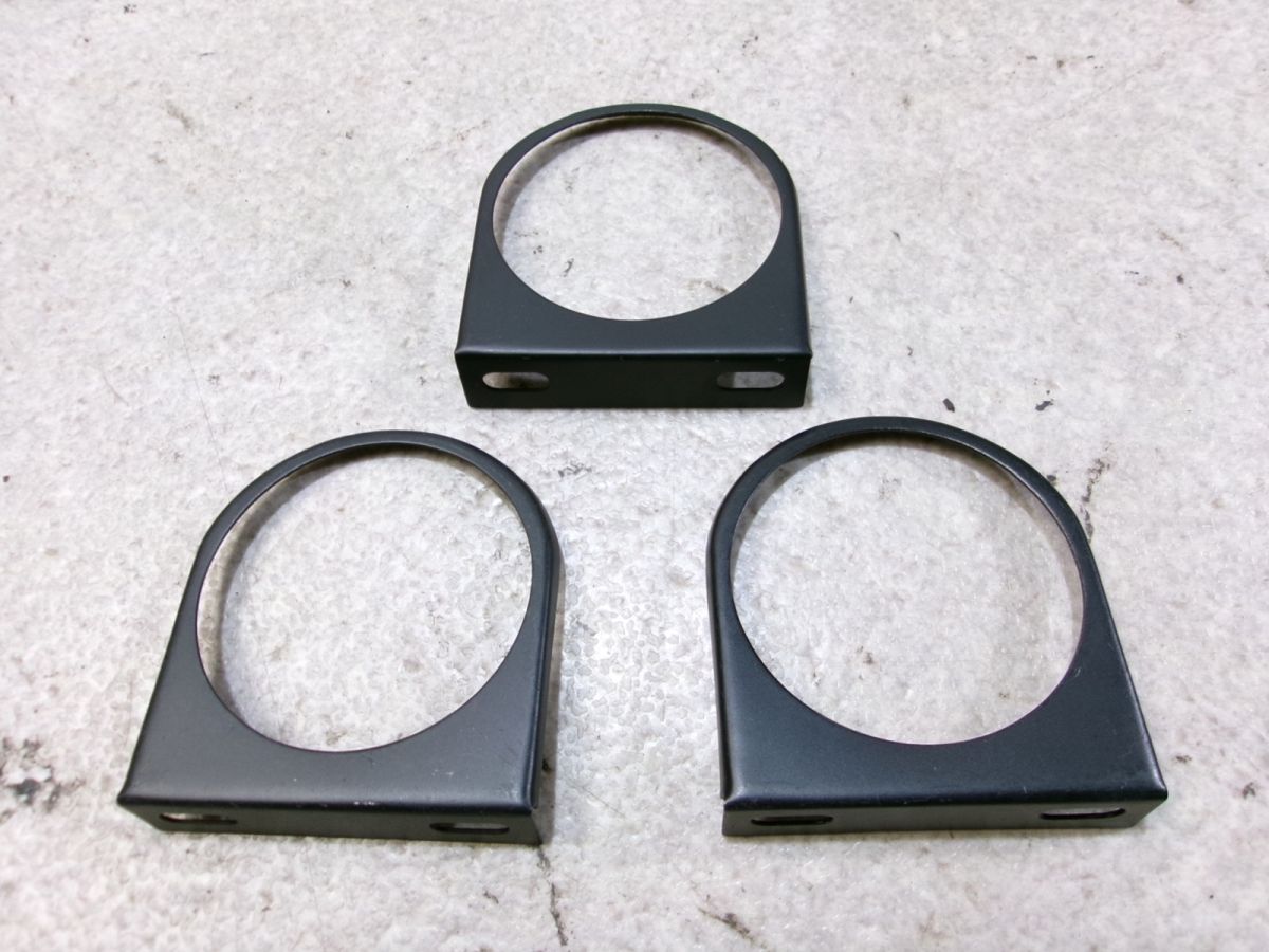 【中古】★激安!★オオモリ ? メーターホルダー 60φ パネル フード カバー スタンド 土台 3個セット 分かる方 / R7-1118