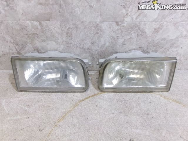 【中古】DC51T キャリィ 純正 ノーマル ハロゲン ヘッドライト ヘッドランプ 左右 KOITO 100-32293 DF51V 等 / S6-321