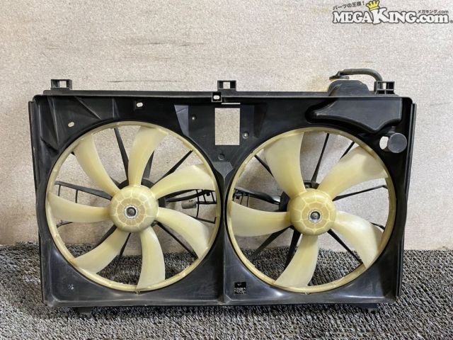【中古】GRS180 クラウン 純正 ノーマル 電動ファン 5枚羽 7枚羽 リザーバータンク 付 422750-0361 動作OK / 2T6-988
