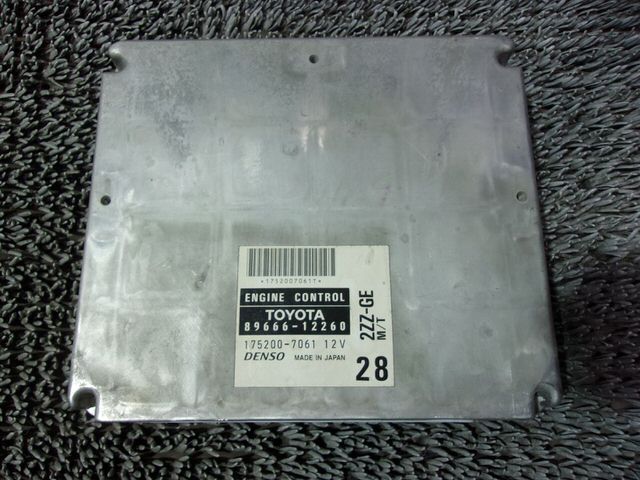 【中古】★激安!★ZZE123 カローラランクス 純正 ノーマル コンピューター ECU CPU 89666-12260 / 2R1-857