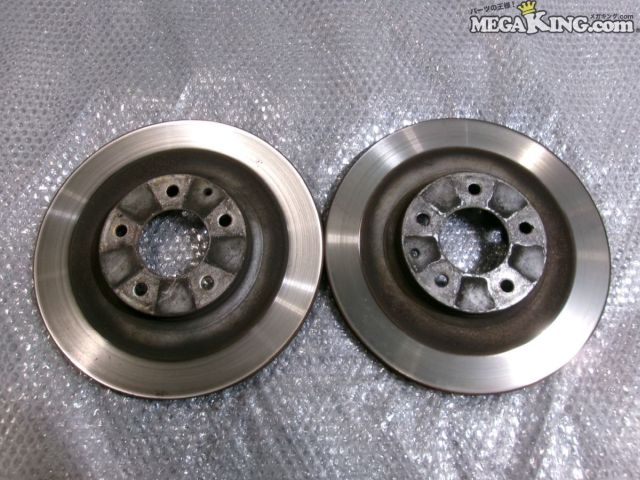 【中古】FD3S RX-7 RX7 純正 ノーマル リア リヤ ブレーキ ローター 17インチ 314mm 左右セット 13B ロータリー / 2T3-1237