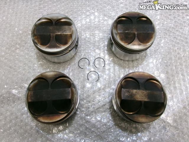 【中古】EK9 シビック タイプR TODA 戸田レーシング トダ ピストン 82mm 4発 4個セット B16B DC2 インテグラ 等 / 2S2-538