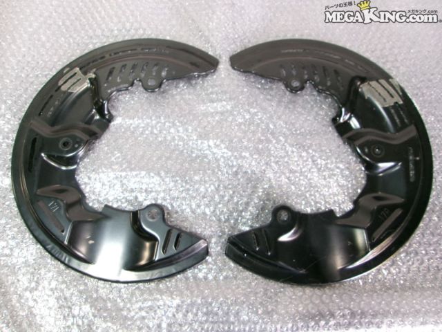 【中古】ZN6 86 ハチロク 純正 ノーマル フロント ブレーキバックプレート ディスクカバー 左右セット / 2T3-1905