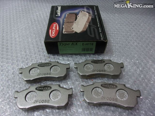 【中古】★未使用★PP1 ビート DELPHI デルファイ EX フロント ブレーキパッド E-H118 JA2 トゥデイ 等 / S11-1448