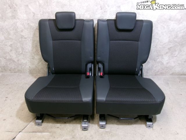 【中古】★美品★MR41S ハスラー 純正 ノーマル リヤ リアシート 後部座席 左側 右側 左右 シートレール 付 / S8-843