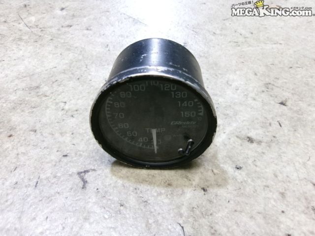 【中古】TRUST トラスト GReddy グレッディ メーター 温度計 60φ 追加メーター / 2S8-1380