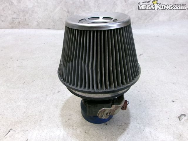【中古】S14 シルビア 純正 ノーマル エアフロメーター 社外 エアクリ 付 SR20 22680 69F00 / 2T4-825