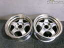 【中古】WORK ワーク MEISTER マイスターS1 15インチホイール 7J+10 4穴 PCD114.3 2ピース 2本 S13 シルビア 180SX 等 / 2S6-956