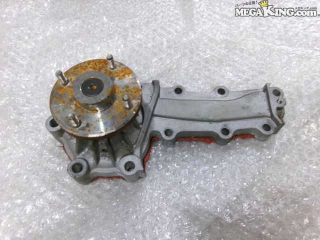 【中古】ER34 スカイライン 純正 ノーマル ウォーターポンプ 8枚羽 RB25 / 2T4-1334