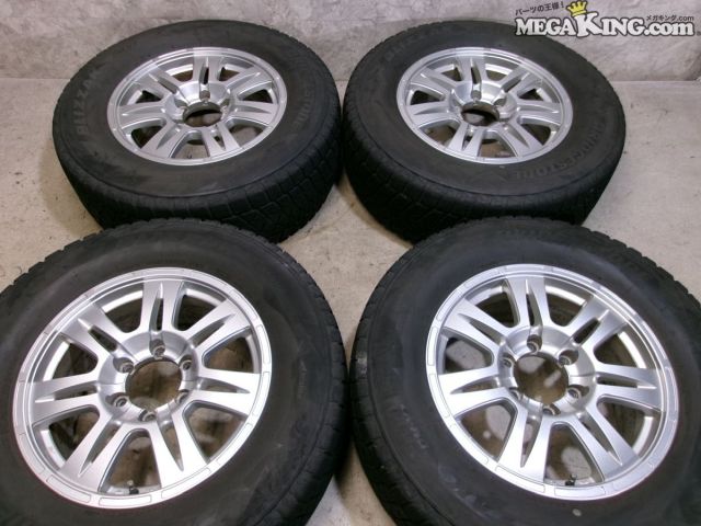 265/65R17　中古スタッドレス、アルミセット純正ナット付き 楽天市場】スタッドレスタイヤ 265/65r17 ホイールセット 中古の通販