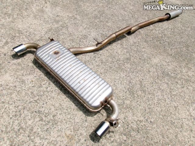 【中古】BMW MINI ミニ F54 クラブマン 前期 純正 JCW ジョンクーパーワークス マフラー 8666728 / 4S5-1317