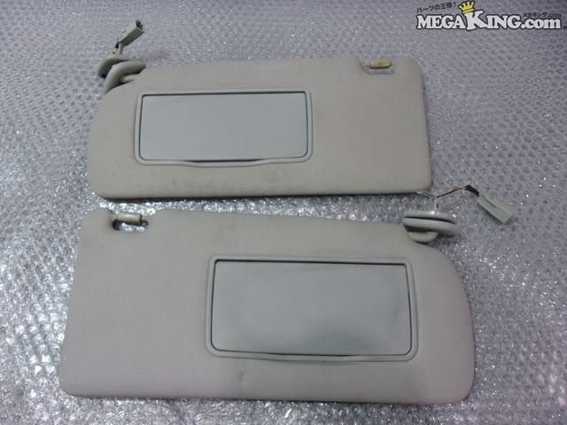 【中古】CL7 アコード ユーロR 純正 ノーマル サンバイザー 日除け ミラー 左右セット / S2-1318