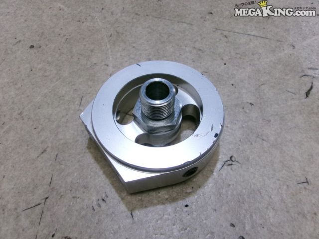 【中古】社外 オイルブロック アタッチメント サンドイッチブロック / S7-309