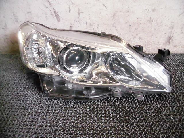 【中古】GRX130 GRX135 130系 マークX 前期 純正 キセノンヘッドライト 右側 HID KOITO 22-348 / ZG6-022