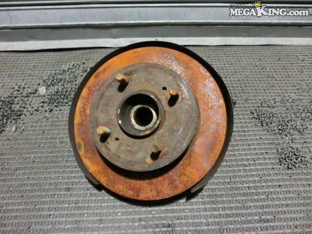 【中古】S13 シルビア 180SX 純正 ハブナックル 片側のみ 4穴 PCD114.3 / 2F8-593