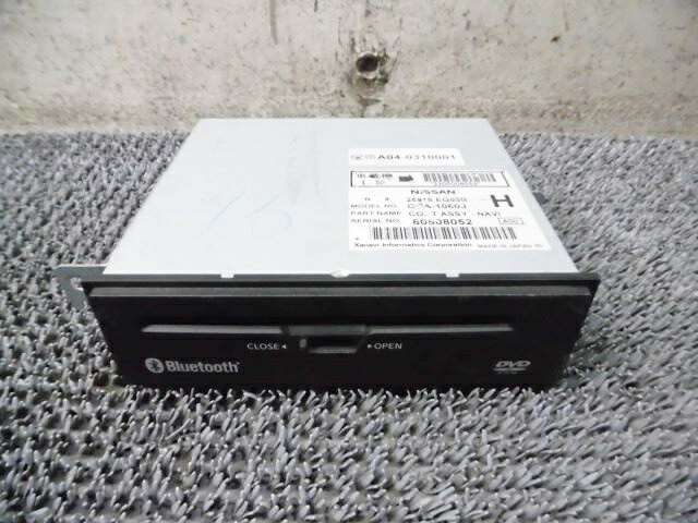 【中古】Y50 フーガ 前期 純正 ノーマル DVDナビユニット DVDプレーヤー オーディオ 25915-EG03B / G7-415