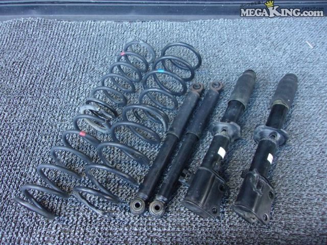 【中古】DA62V エブリィ バン 純正 ノーマル ショック&サスペンション 1台分 41601-65H10 41700-79A01 / T1-751