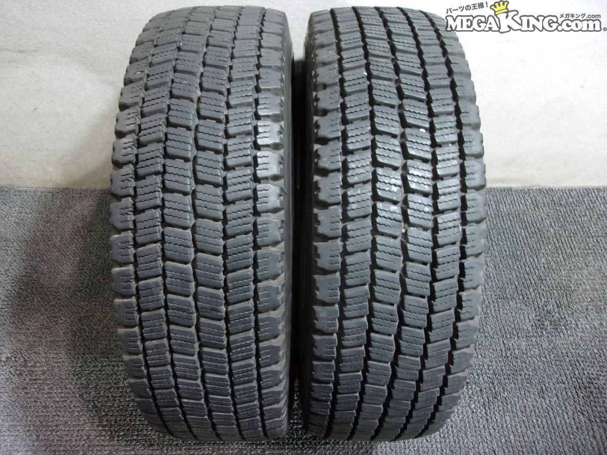 【中古】MICHELIN ミシュラン XJS WINTER GRIP 245/70R19.5 スタッドレス タイヤ 2本 / S11-176