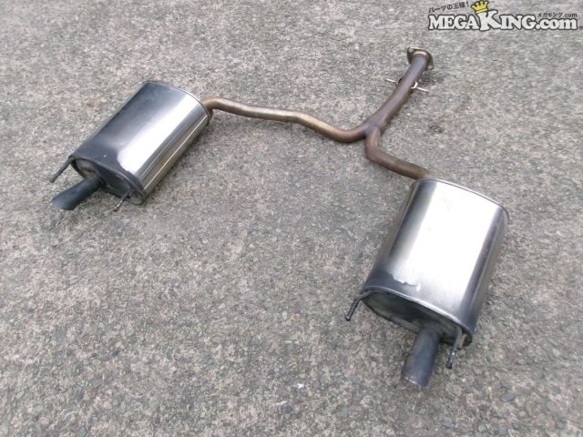 【中古】GRS180 クラウン 純正 ノーマル マフラー SANGO 23108 / 2T4-1982