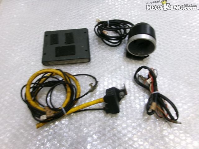 【中古】Defi デフィ メーター ブースト計 60φ 追加メーター リンクユニット 付 点灯OK / 2T4-665