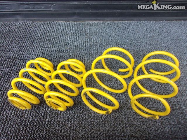 【中古】BMW E46 3シリーズ セダン KW カーヴェー ダウンサス スプリング バネ コイル ノーマルショック用 1台分 / S10-919