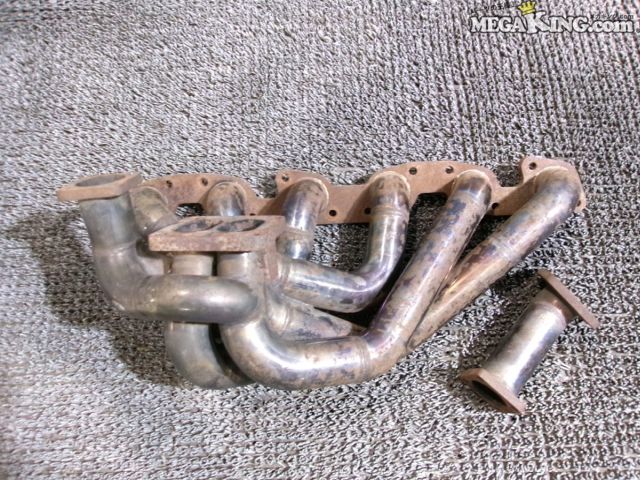 【中古】BNR32 スカイライン GT-R 社外 エキゾーストマニホールド エキマニ シングルタービン用 TD07タービン用 RB26 BCNR33 BNR34...