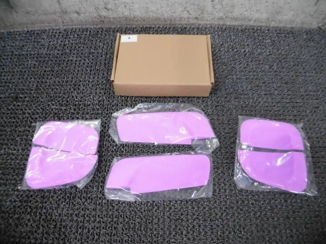 Rakuten - 【中古】★新品!★200系 ハイエース 1〜3型 社外 ドアノブ ドアハンドル プロテクター カバー パープル / 2G11-1889