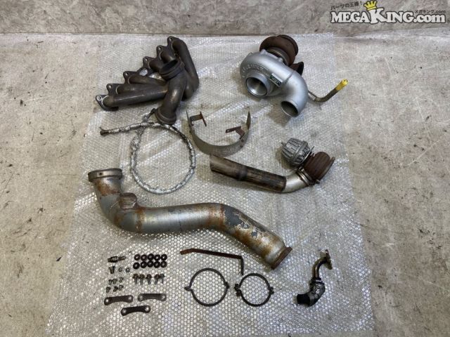 【中古】JZA80 スープラ HKS T51R KAI タービンキット エキマニ ウエストゲート 17...