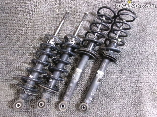 【中古】H22年8月 GRX130 マークX 前期 純正 ショック&サスペンション 走行約9.5万km 1台分 48510-22A70 48520-22680 48530-22651 / 4T4-989