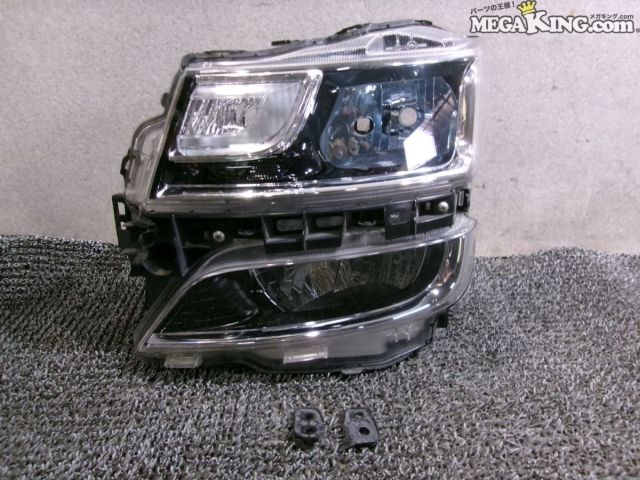 【中古】MH55S ワゴンR HV 純正 ノーマル LED ヘッドライト ヘッドランプ 左 助手席側 KOITO 100-59375 / 4T4-991