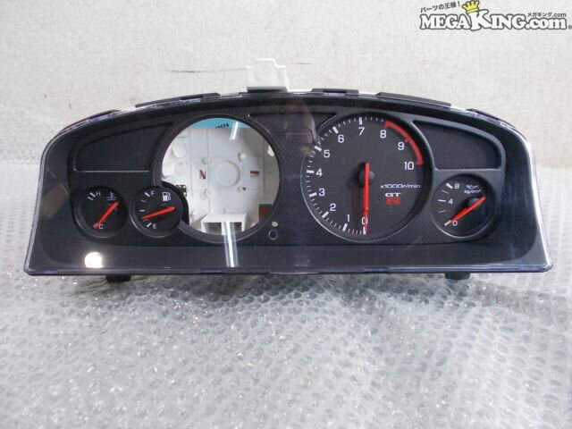 【中古】BCNR33 スカイライン GT-R GTR 純正 ノーマル スピードメーター タコメーター PW 24U02 RB26DETT / 2S10-999