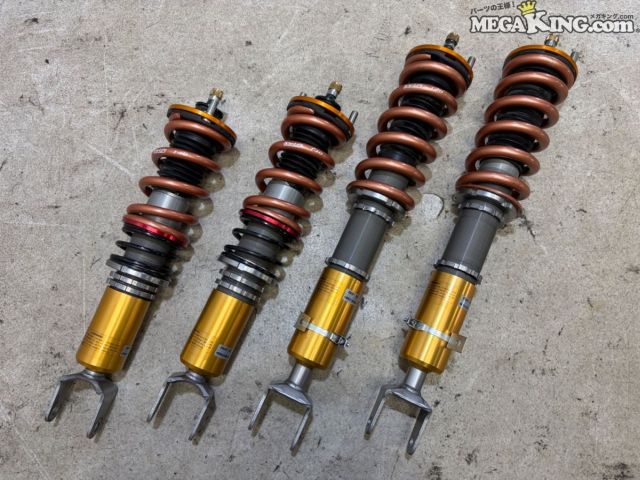 【中古】AP1 S2000 OHLINS オーリンズ DFV フルタップ 車高調 全長式 減衰調整 1台分 / 4T5-786