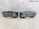 【中古】S13 シルビア 後期 純正 改 HID キセノン ヘッドライト ヘッドランプ プロ目 3眼 左右 社外 バラスト バーナー 付 ICHIKOH 144...