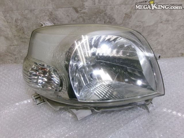 【中古】L235S エッセ 純正 ノーマル ハロゲン ヘッドライト ヘッドランプ 右 運転席側 KOITO 100-51824 / 4S12-1232