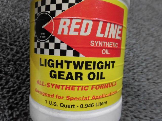 【中古】★新品!★RED LINE レッドライン シンセティックオイル ギアオイル 0.946L 7...