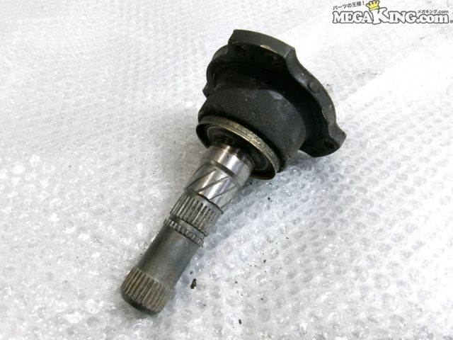 【中古】左右不明 S14 シルビア 純正 ノーマル サイドフランジ 6穴 29山 スプライン径約30mm 首下約120mm 分かる方 / 4KS4-1100