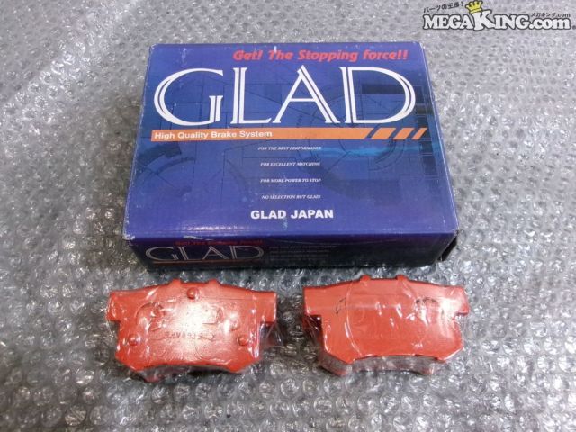 【中古】★未使用★EK9 シビック タイプR GLAD グラッド Type-SS1 リア リヤ ブレーキパッド AP1 S2000 BA BB系 プレリュード 等 / S4-892
