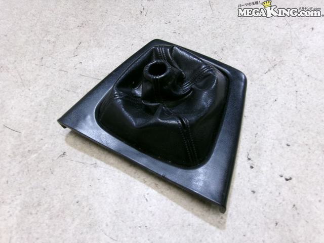 【中古】FC3S RX-7 RX7 純正 ノーマル シフトパネル シフトブーツ カバー トリム 13B ロータリー FC01 64 334 / 2S1-1467