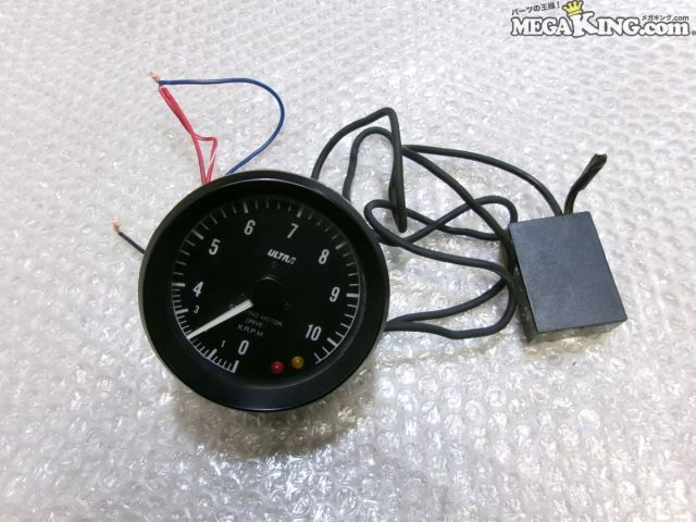 【中古】永井電子 ULTRA ウルトラ ステッピングモータードライブ タコメーター 回転計 80φ / 2S11-1213