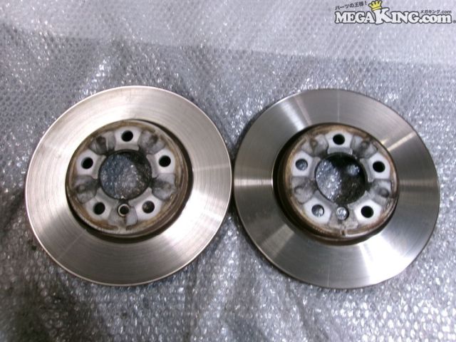 【中古】BMW MINI XS15 F55 ミニクーパー 純正 フロント ブレーキ ローター 5穴 294mm 左右 6866297 / T2-1045