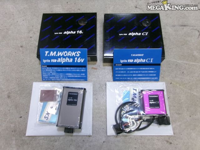 【中古】★未使用★TM WORKS ティエムワークス alpha 16V alpha CI イグナイト VSD 001 002 / 4KT4-1237