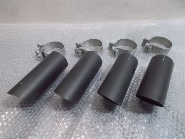 【中古】★激安!★ロールスロイス ゴースト MANSORY マンソリー マフラーカッター マンソリーバンパー用 4本セット / Q12-1253