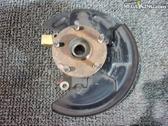 【中古】GDB インプレッサ E型 純正 ノーマル フロント ハブ ナックル 左 / 2S9-071