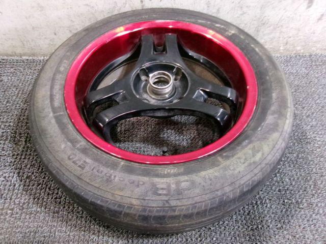 【中古】★激安!★ヨコハマ スーパーアドバン SA3R アドバンレーシング 16インチホイール 7JJ+35 4穴 PCD114.3 ブラック レッド 1本 / 4Q3-1472