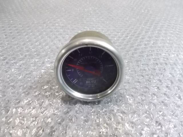 【中古】★激安 ★BLITZ ブリッツ RACING METER i-D 温度計 TEMP 油温 水温 TEMP 60φ 追加メーター 機械式 / P12-486