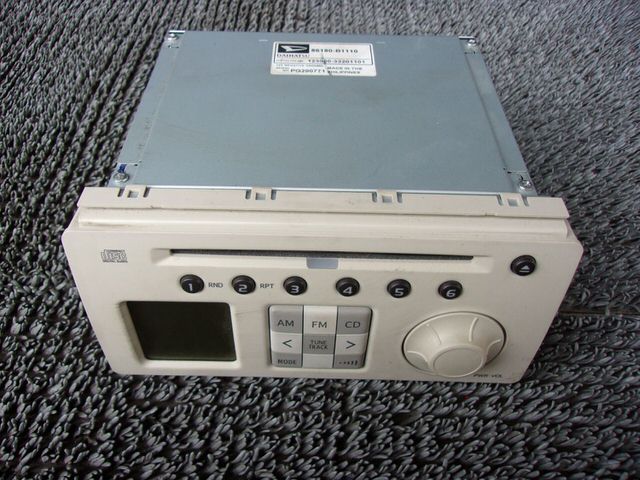 【中古】★激安!★KGC30 パッソ 純正 ノーマル デッキ CDプレーヤー 86180-B1110 / 2Q1-483