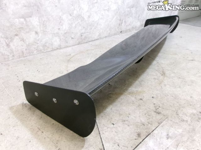 【中古】社外 GTウイング スポイラー 羽 カーボン エアロ / 2S9-577